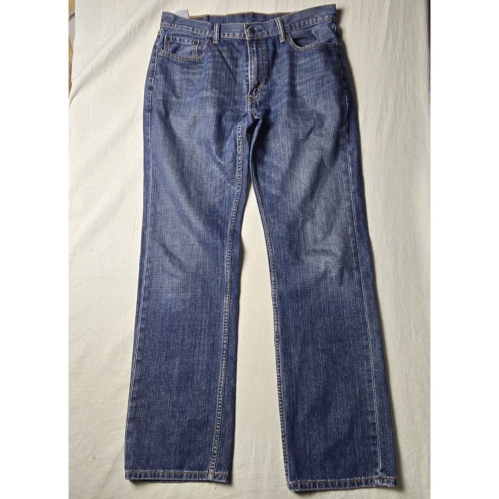 Levi's 505 Jeans Men's‎ 34x34 Blue Regular Fit Straight Leg Zip Fly Classic
